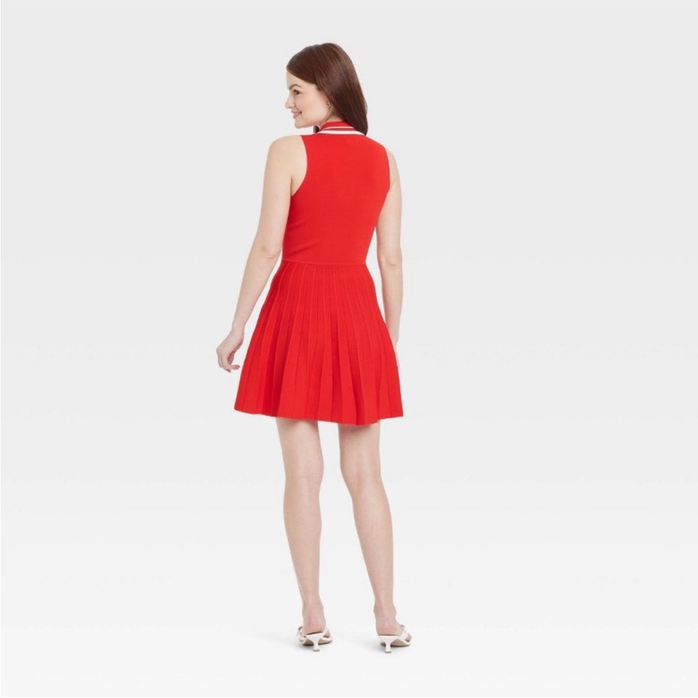 a new day Red Zip-Front Mini Dress - Picture 2 of 3